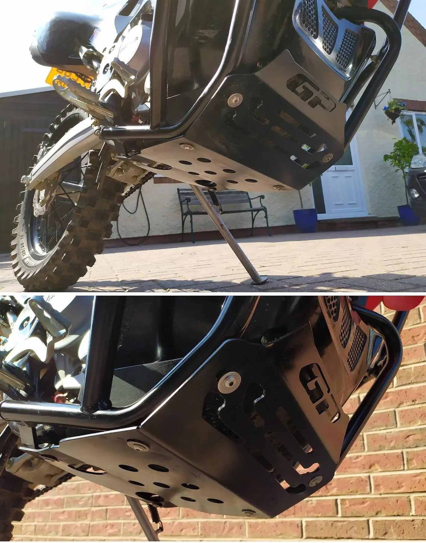 Crash Bars + Skid Plate Set for Honda CRF250 Rally 2017-2020