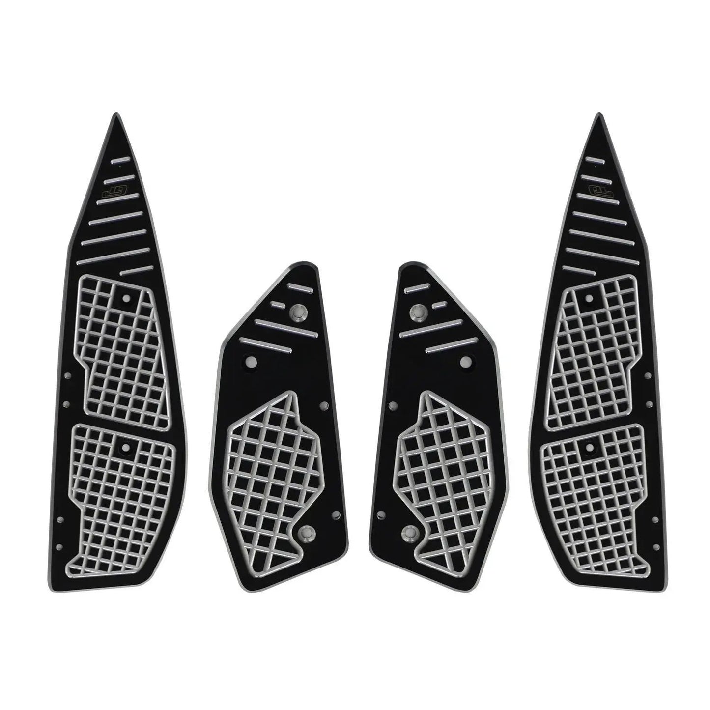 Yamaha Xmax footrest mats floorboards aluminum plates mats 2018-2022