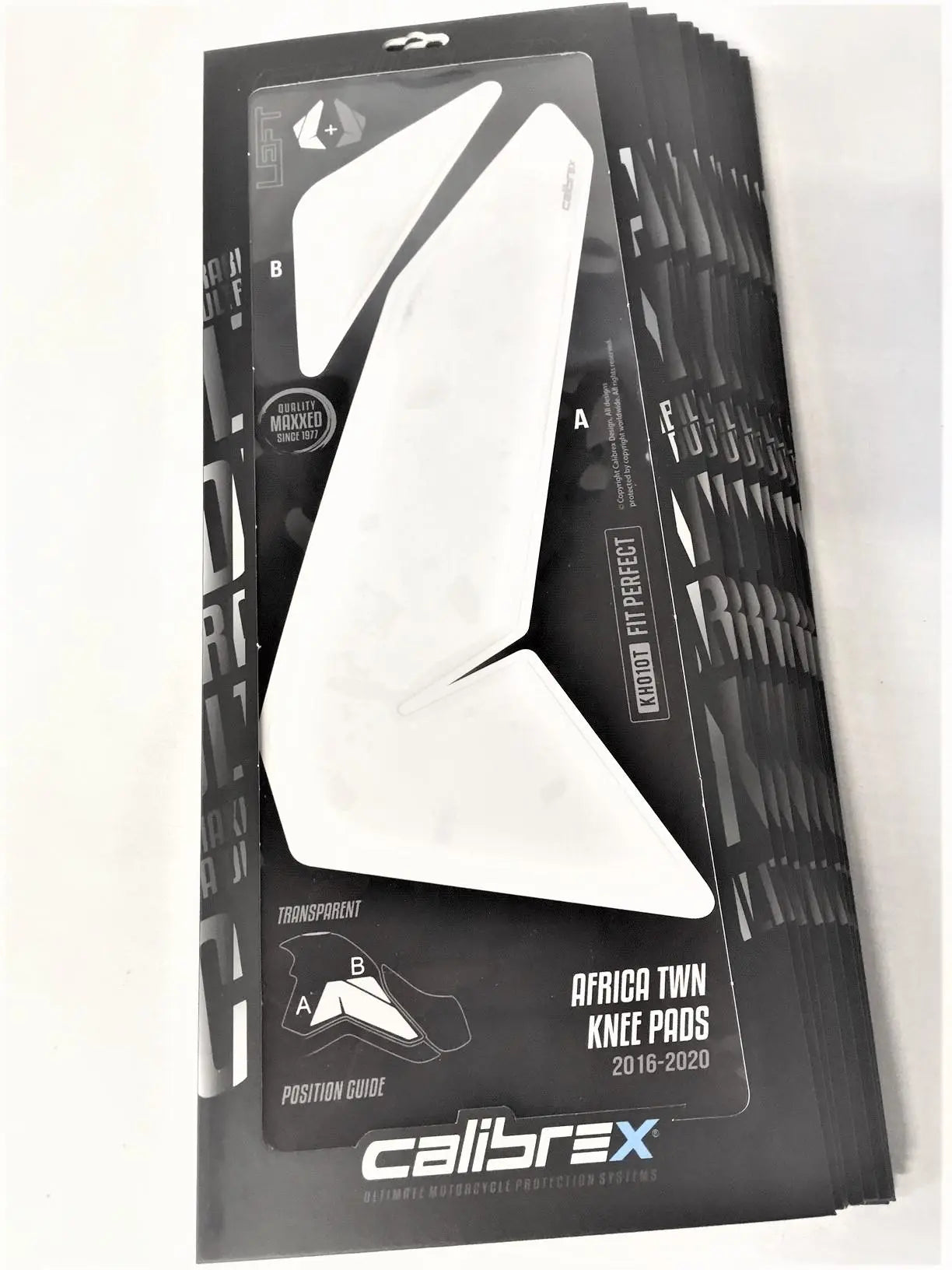 Afrıca Twin 1000l Knee Pad Protectors Pair Transparent