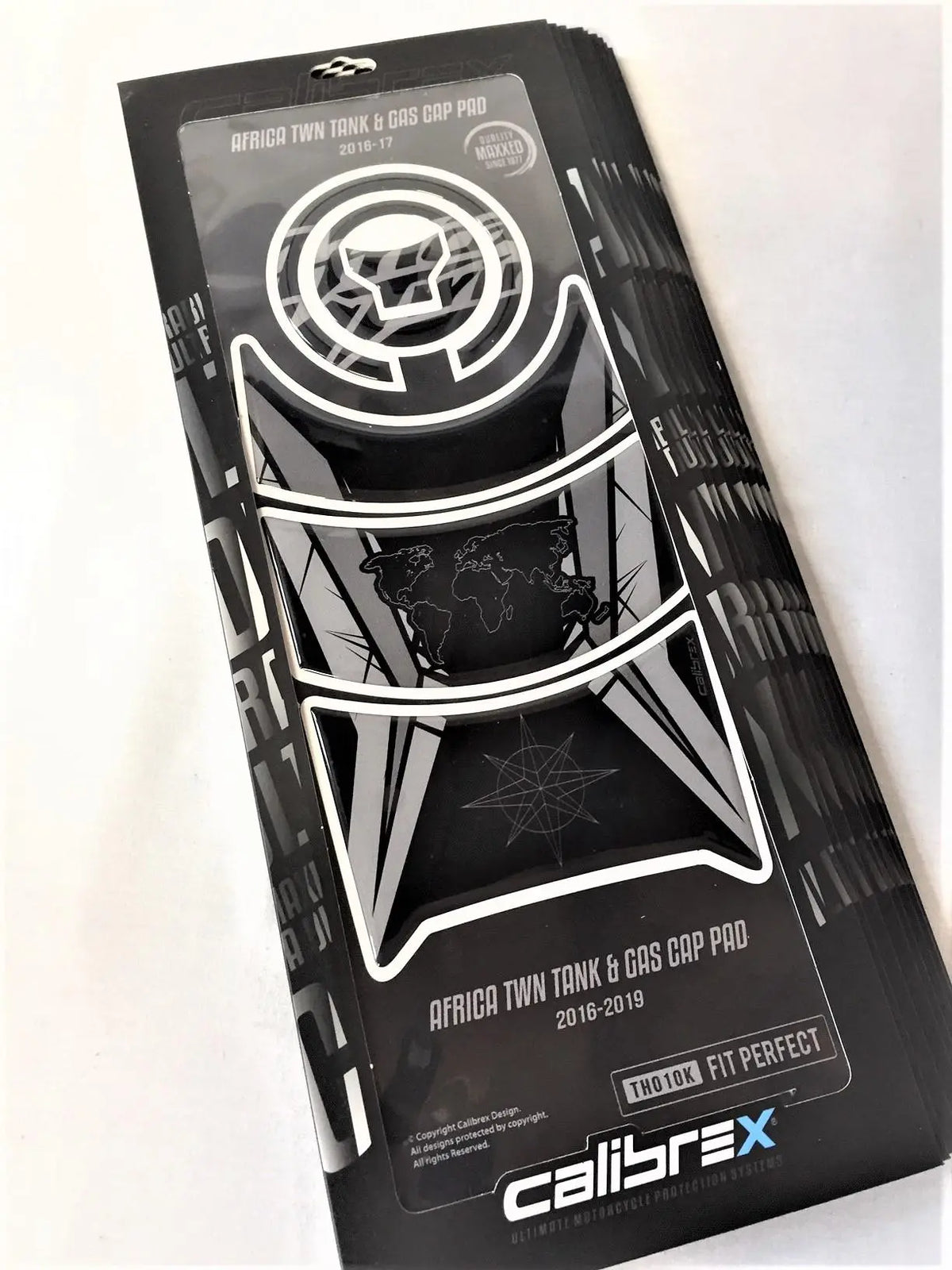 Afrıca Twin 1000l Tank Pad Protector Black