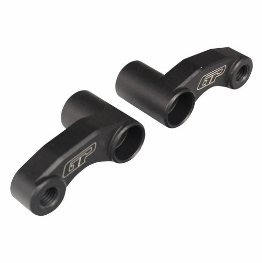 10mm Motorcycle Mirror Riser Extender Adapter Mounts Arm Pair