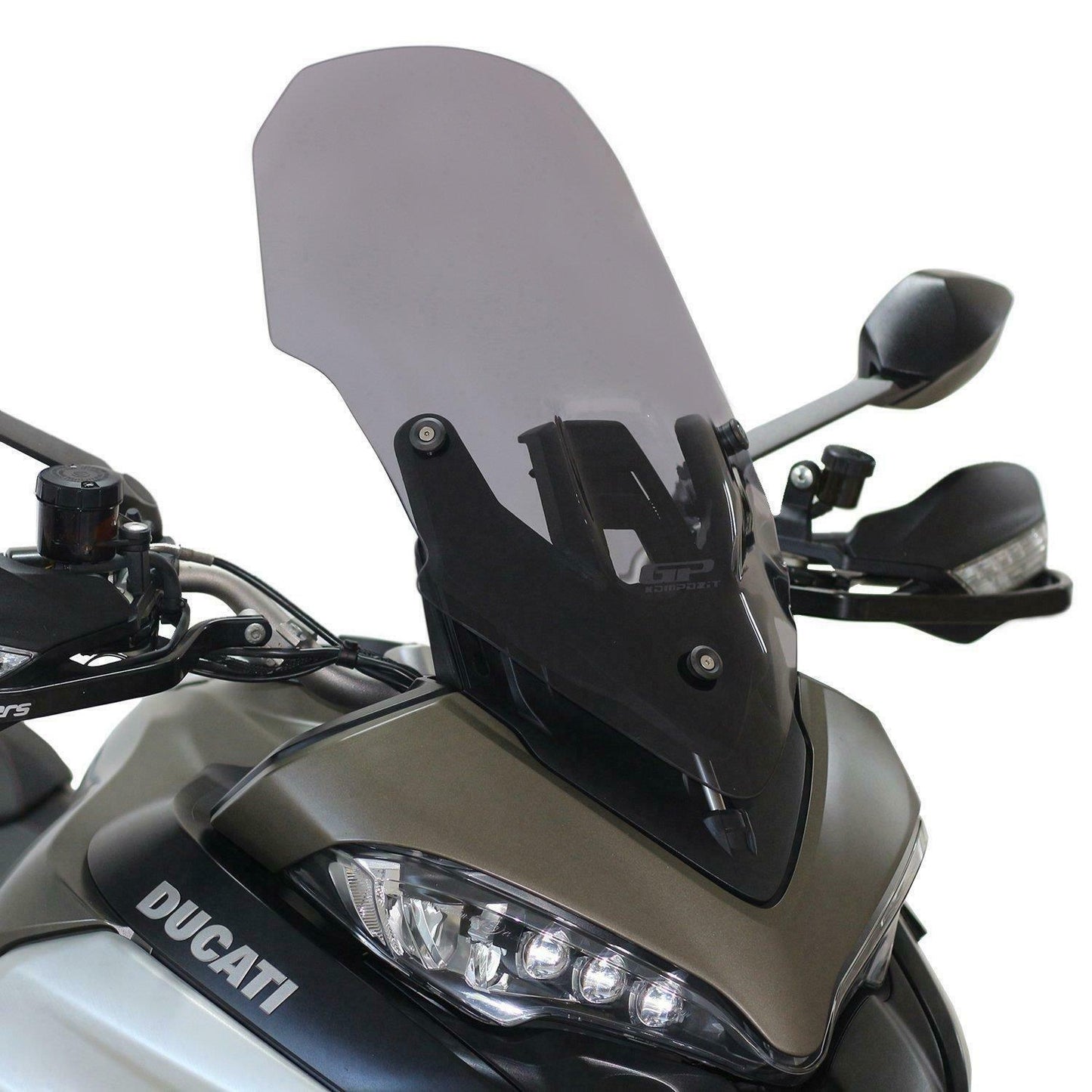 Ducati Multistrada 60 cm smoke windscreen 950, 950S, 1200, 1260, Enduro1200, Enduro 1260