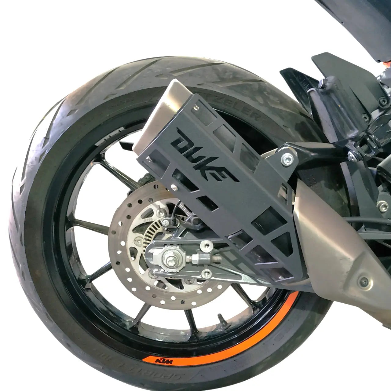 KTM Duke 125 exhaust guard protection 2017-2023