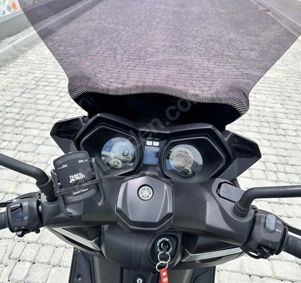 Yamaha X-MAX 125/250/400 Windscreen 65 cm Smoke 2014-2017 Only