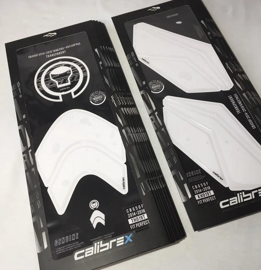 HONDA CB650F TANK PAD KNEE PADS FUEL CAP PAD SET TRANSPARENT 2014-2019