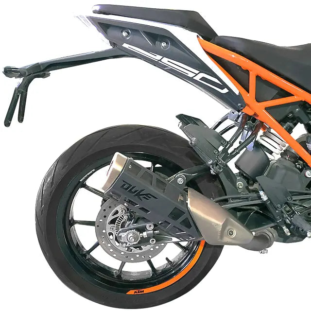 KTM Duke 390 exhaust guard protection 2017-2023