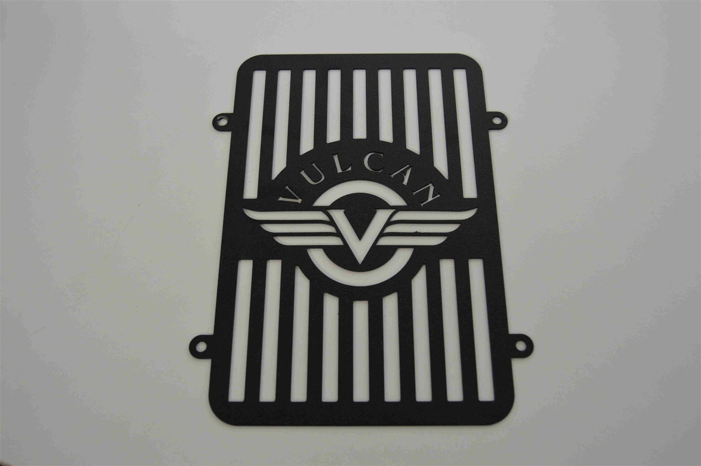 Kawasaki VN900 radiator guard black stainless steel