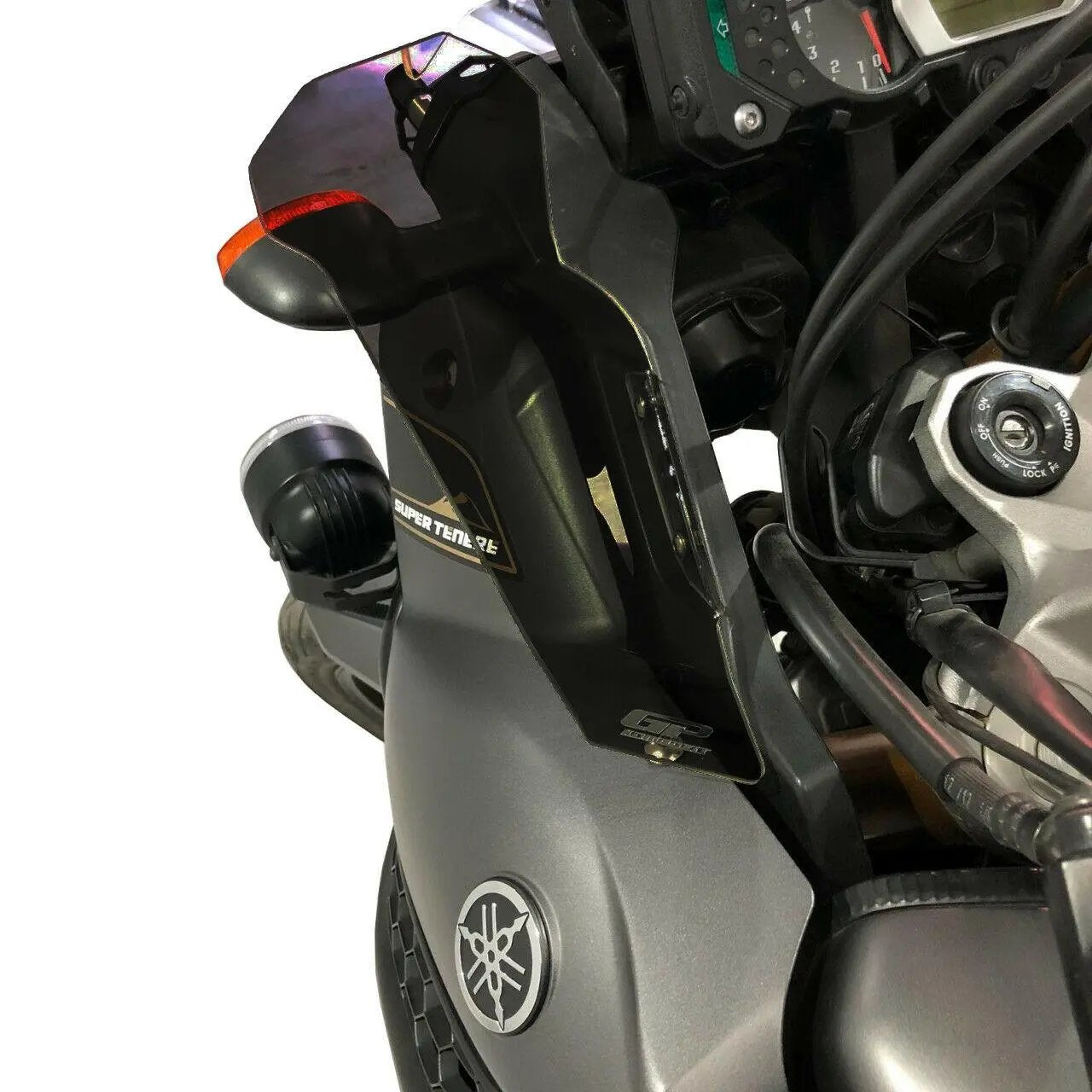 Yamaha XT1200Z Super Tenere Side wind deflectors pair smoke 2010-2013