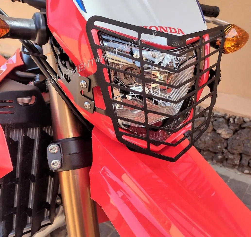 Honda CRF300L headlight guard aluminum 2021-2024