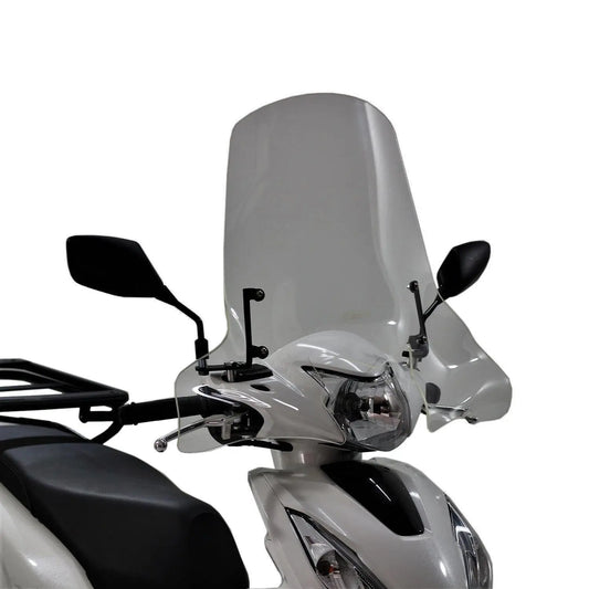 Honda Vision110 windscreen 2017 onwards smoke 56 cm