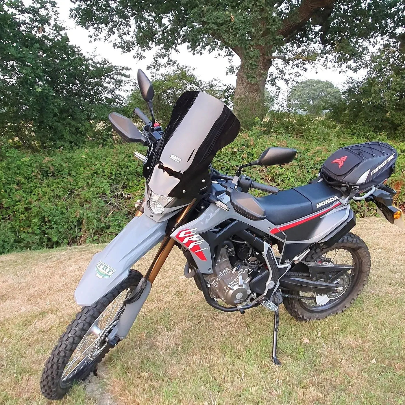 CRF300L CRF250L Windscreen Dark Smoke 48 cm 2012-2026