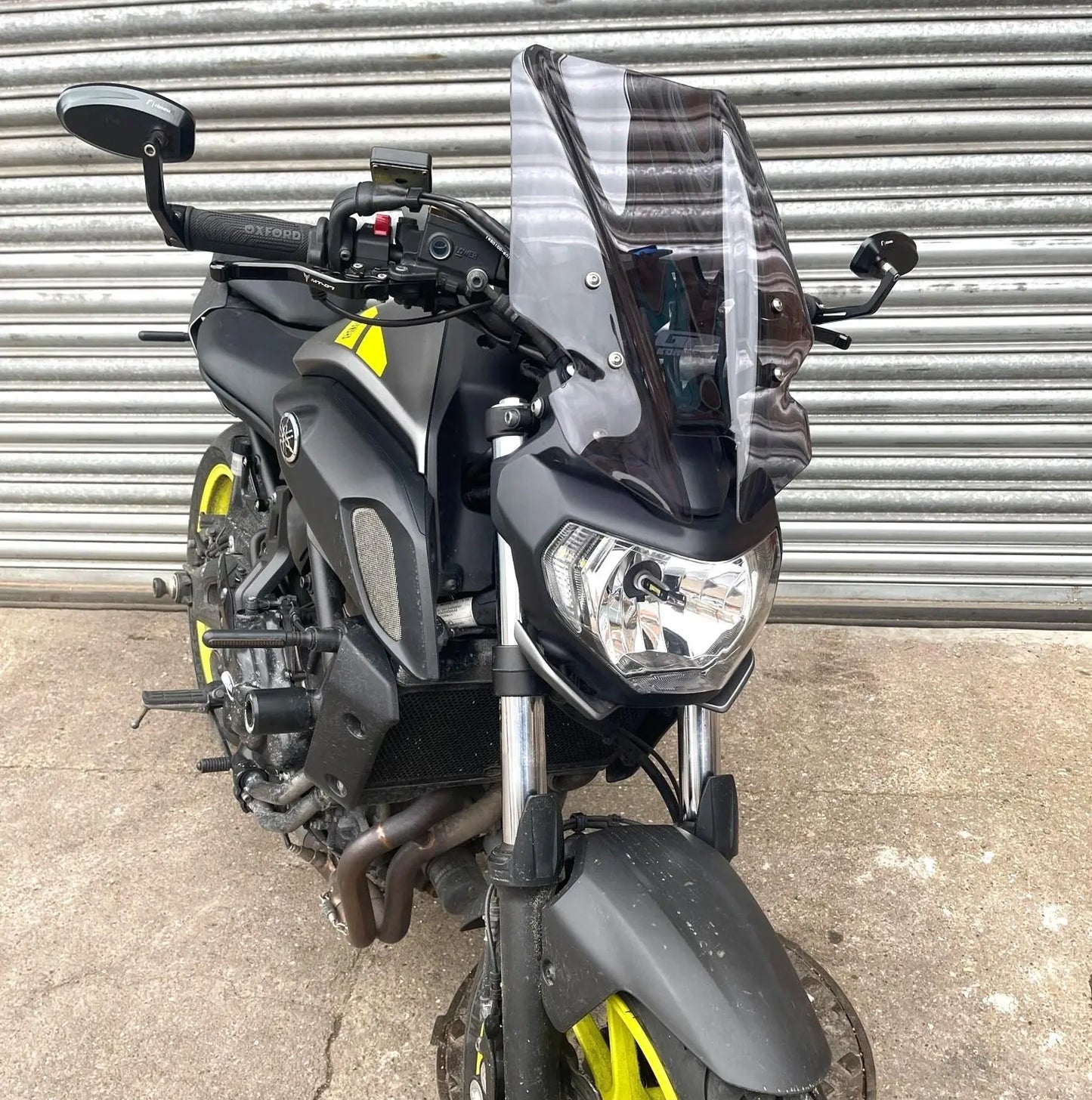 Yamaha MT07 windscreen smoke 42 CM 2018-2020