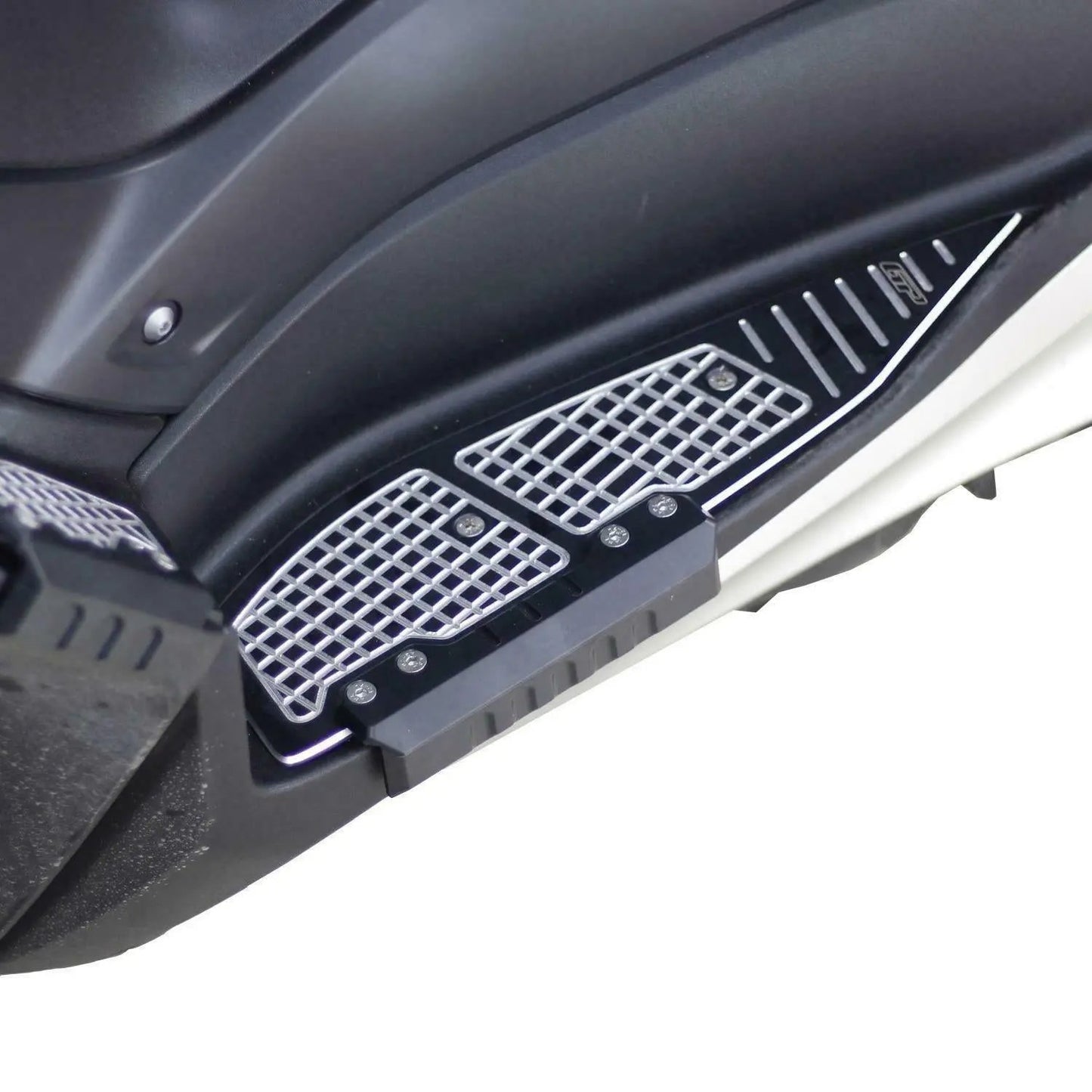 Yamaha Xmax footrest mats floorboards aluminum plates mats 2018-2022