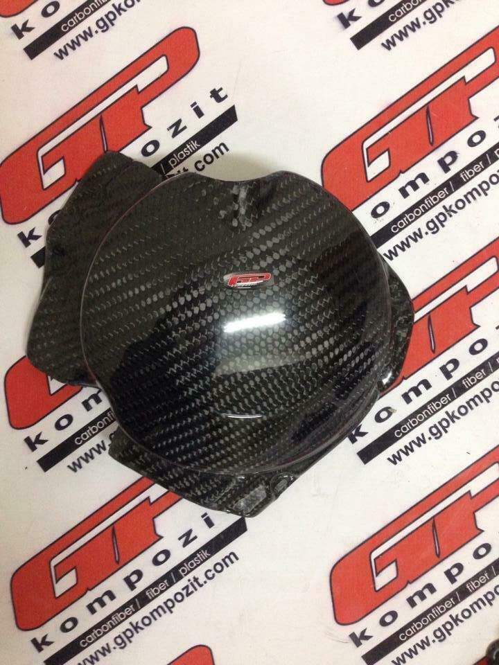 Kawasaki ZX10R engine cover protector 2011 ON carbon fiber