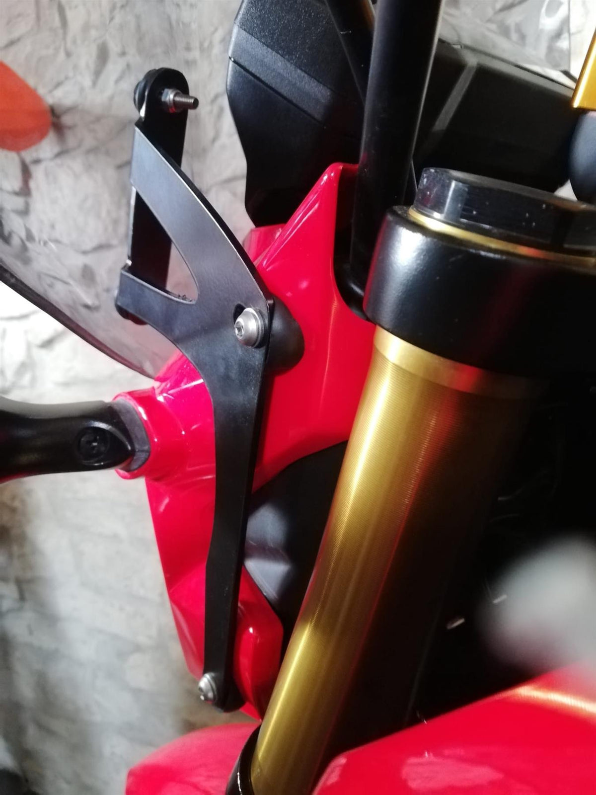 Honda MSX125 Grom dark smoke touring windscreen 44cm 2016 -20