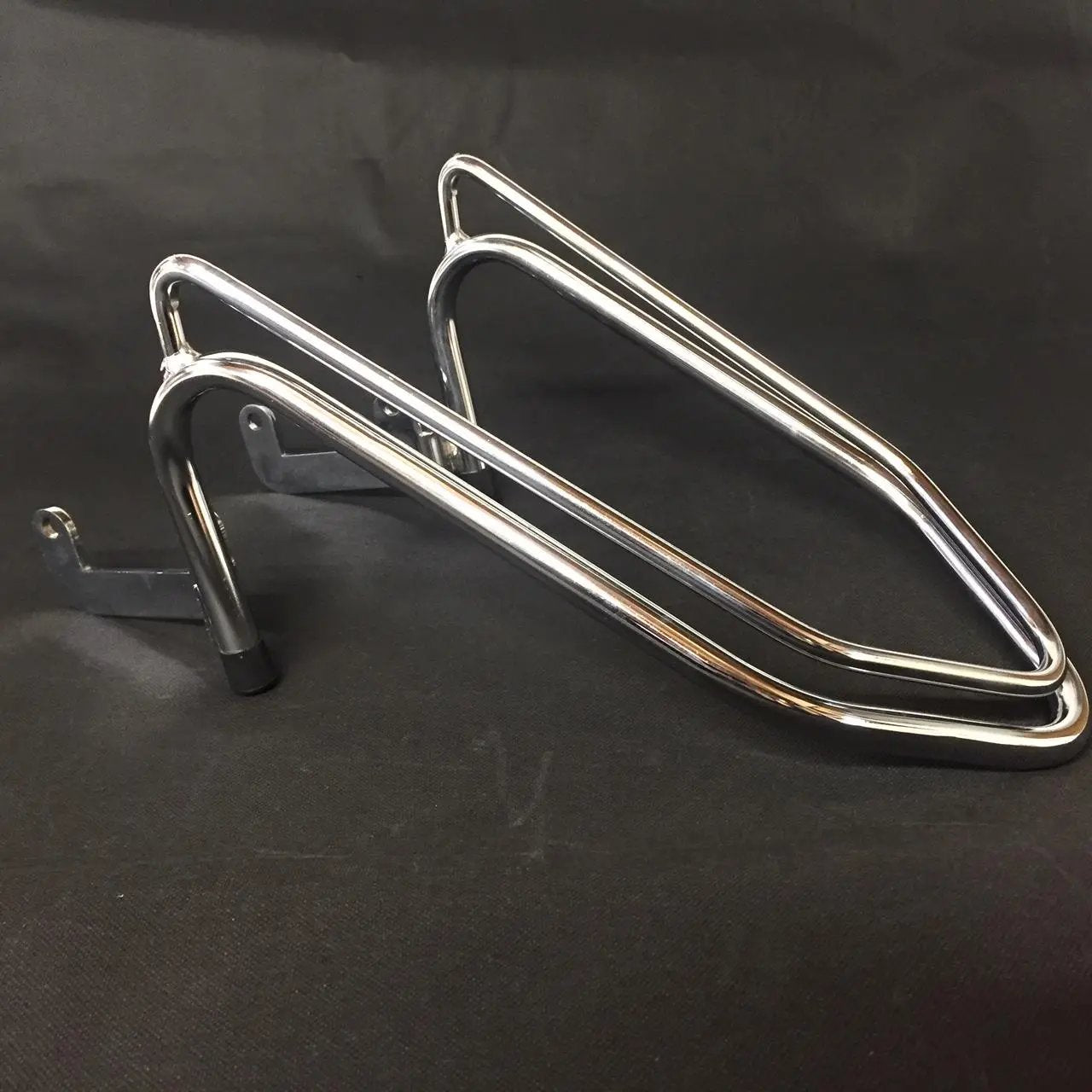 Yamaha XVS 1300 Midnight Star front fender chrome bumper trim rail