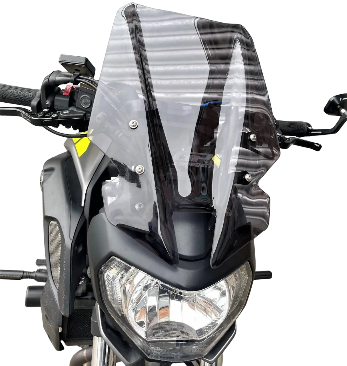 Yamaha MT07 windscreen 2018-2020 dark smoke 42 CM