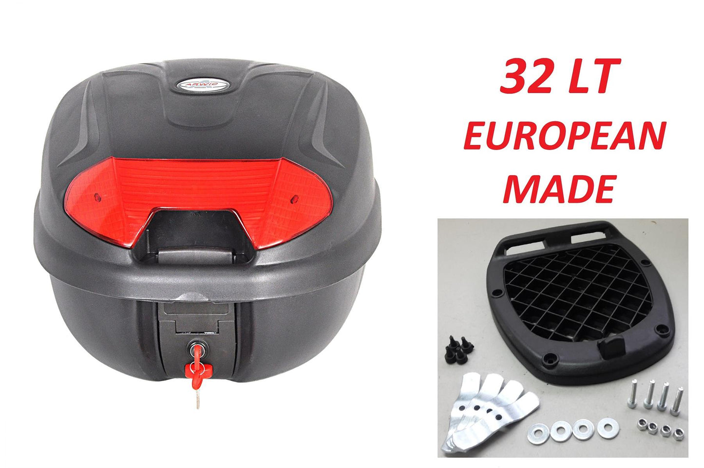 Yamaha NMAX 125 luggage rack carrier + 32 LT top box SET *European made