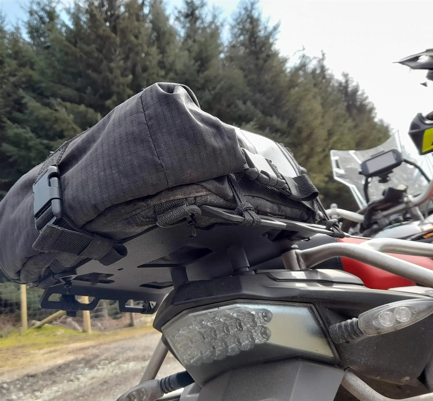 BMW F800 GS rear luggage rack top box carrier 2008-2017