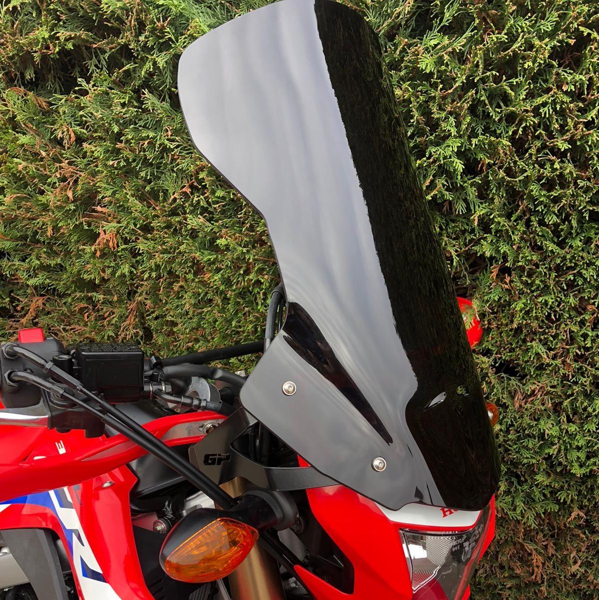 Honda CRF250L dark smoke windscreen 48 CM