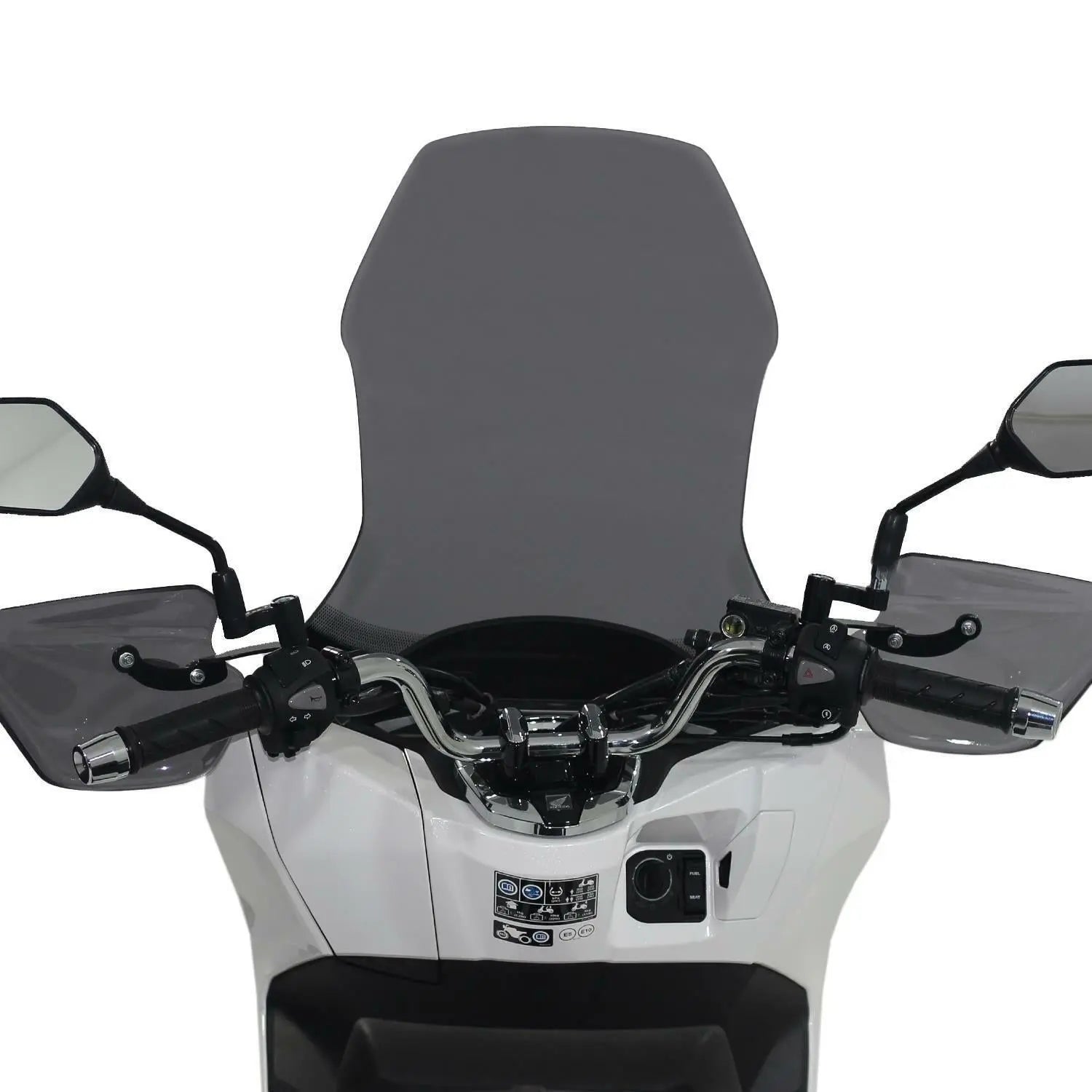 Honda PCX125 Windscreen 79 cm Tall Smoke Windshield 2021-24