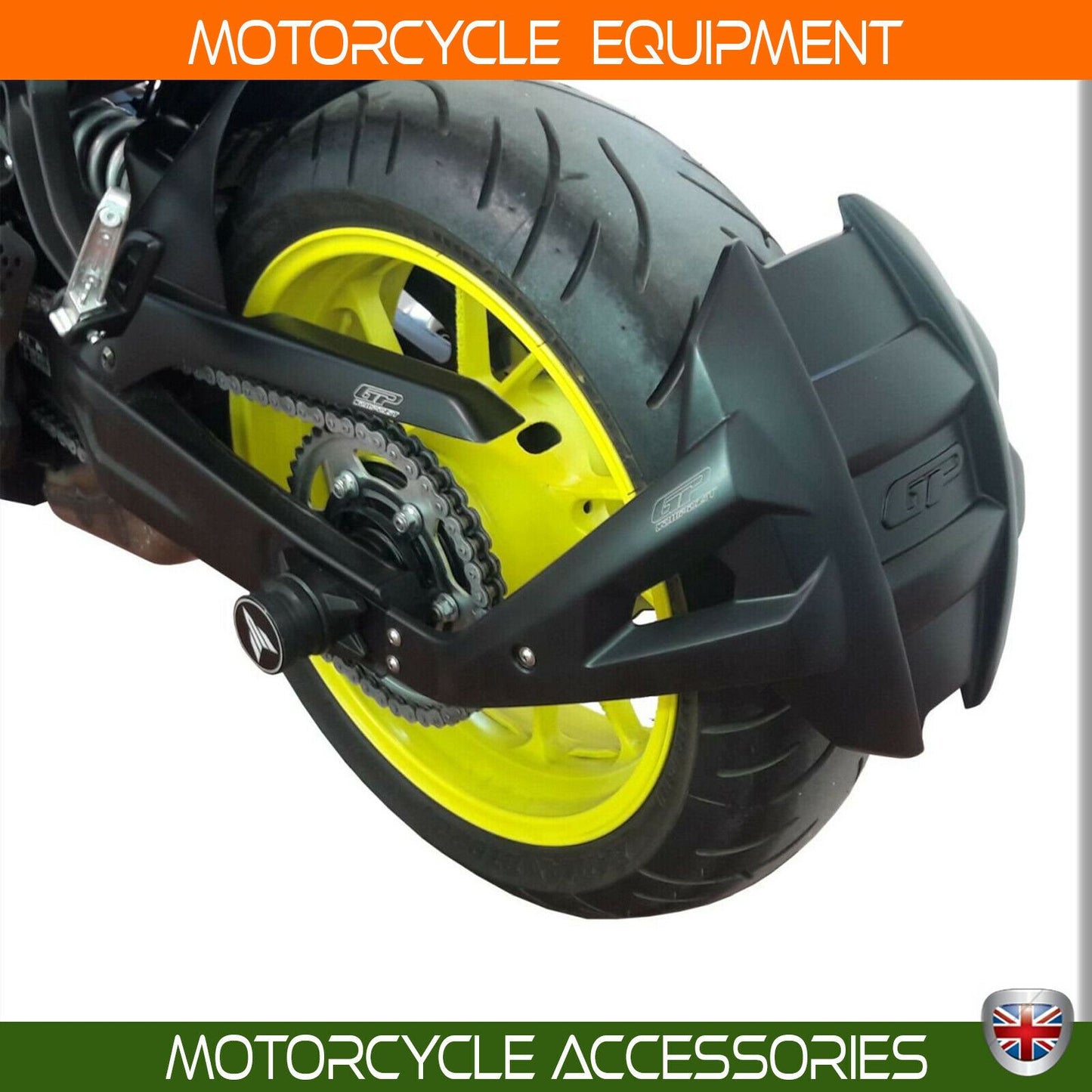 Yamaha MT07 splash guard mudguard wheel cover fiber 2014-19