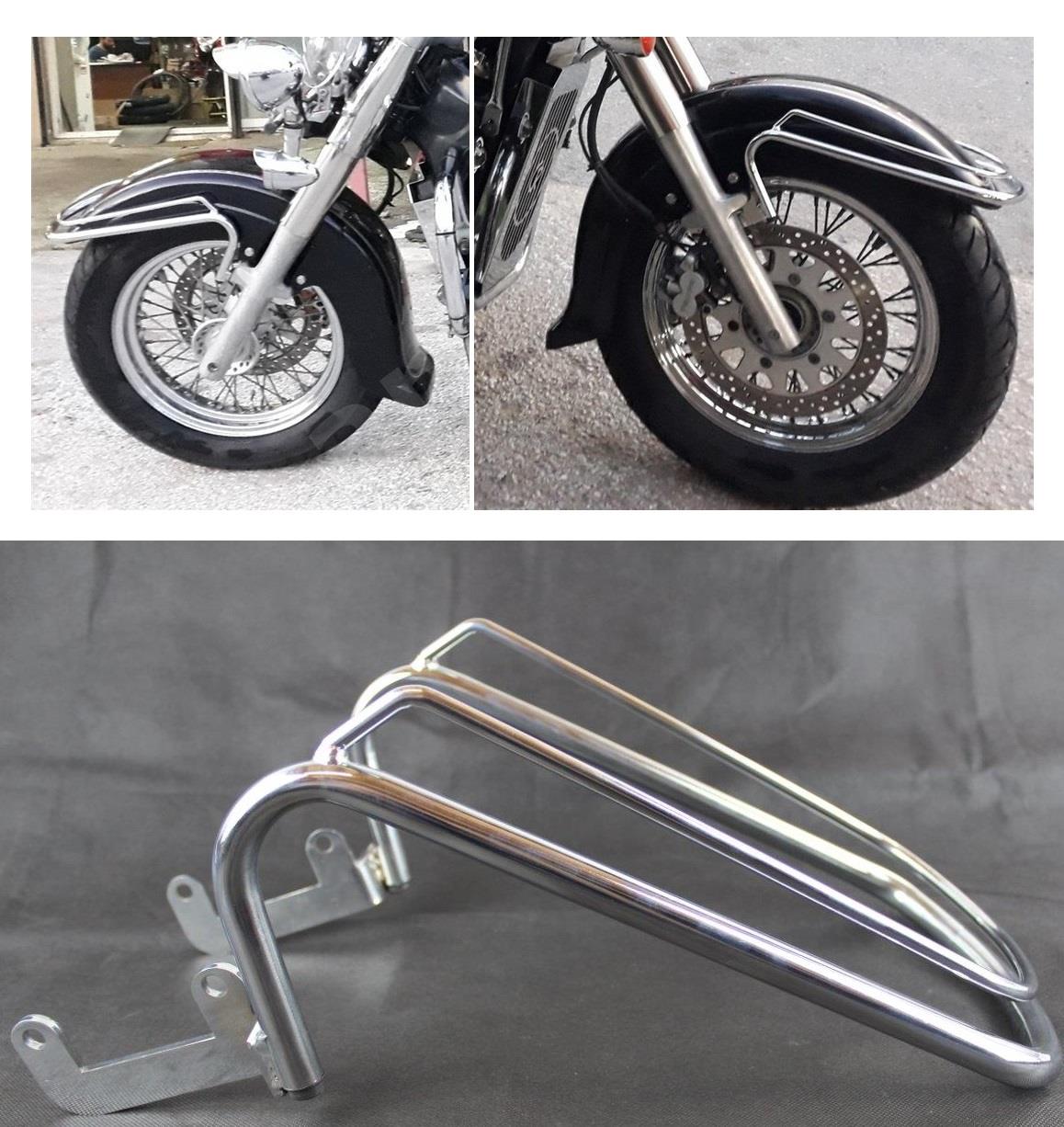 Suzuki C800 C 800 Intruder front fender chrome bumper trim rail