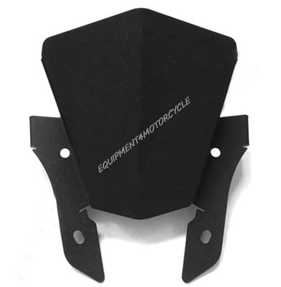 MT07 Small Windscreen Cover Black Wind deflector 14-17