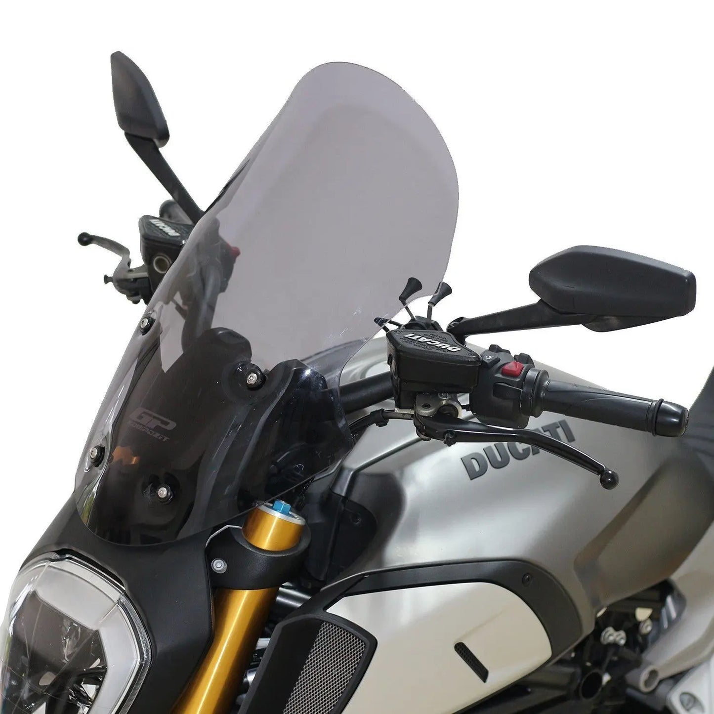 Ducati Diavel 1260S windscreen smoke 55 cm 2019-2023