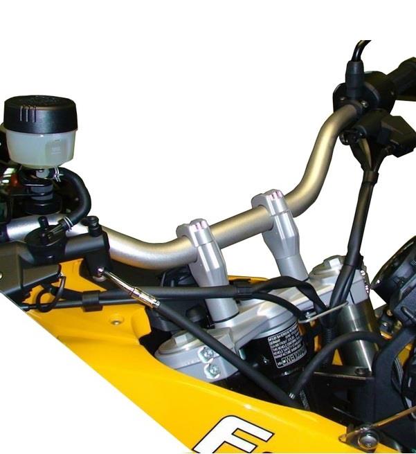 BMW F800/F700GS/F650GS Twin Handlebar Riser Kit Moves Bar Up to 20mm