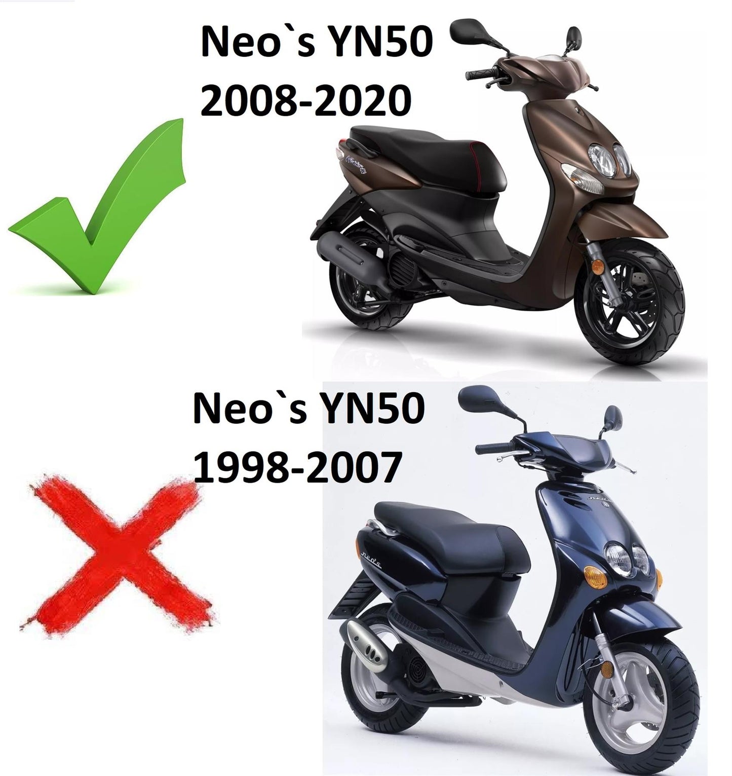 Yamaha Neo's rear rack Neo`s YN50 top box carrier 2008-2020