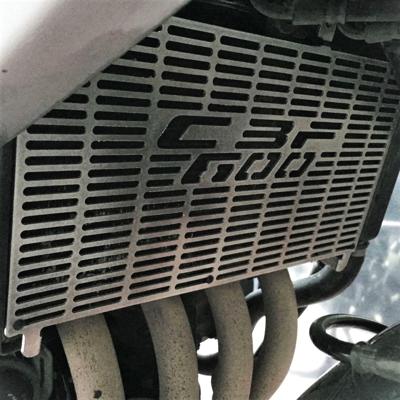 Honda CBF600 radiator guard high grade aluminim 2004-2007