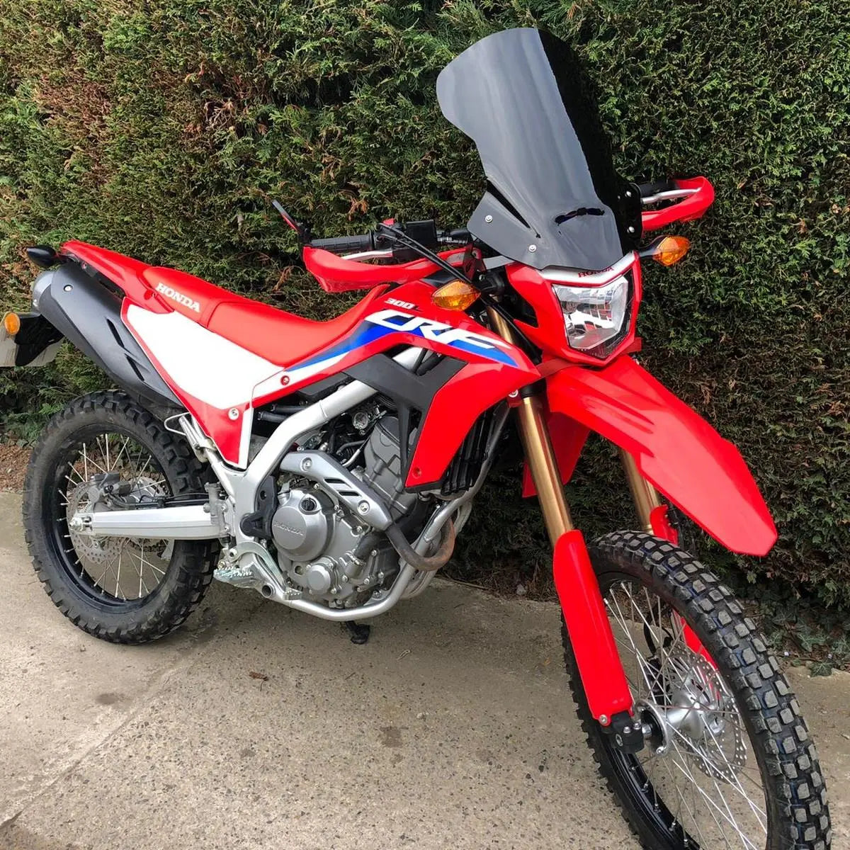 CRF300L CRF250L Windscreen Dark Smoke 48 cm 2012-2026
