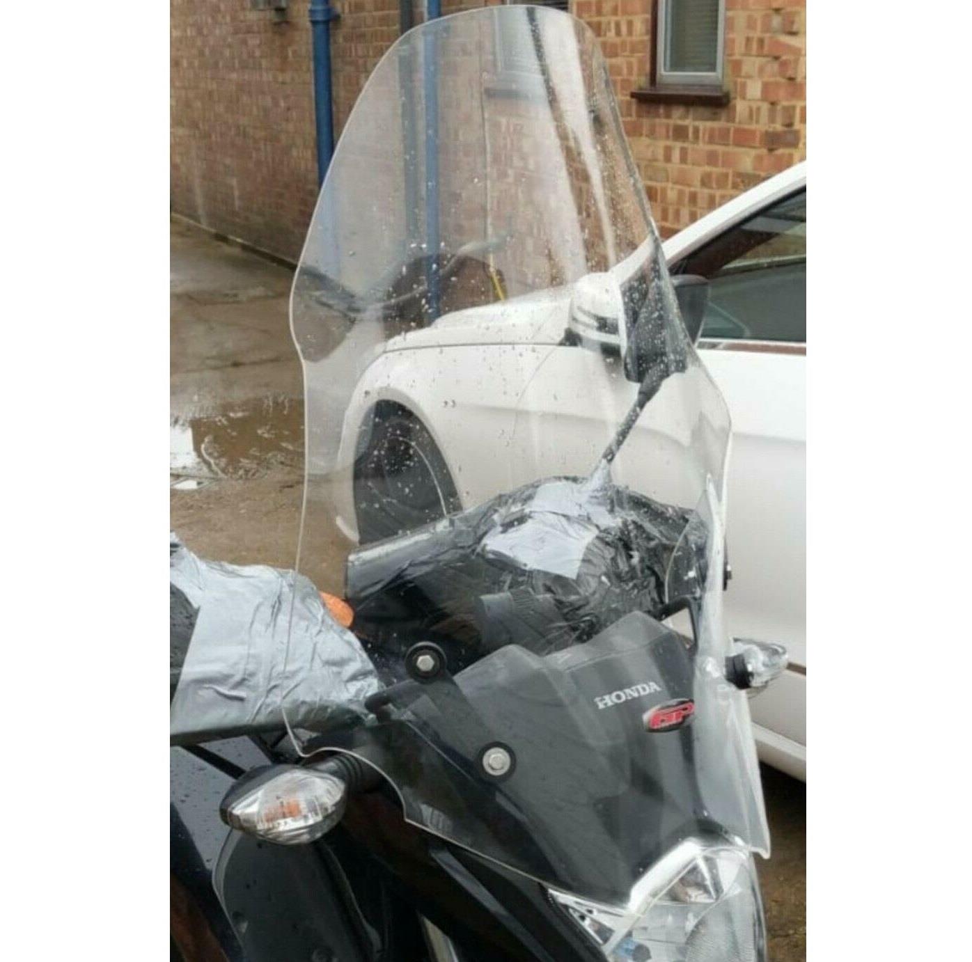 Honda CB 125F CB125F windscreen 15-20 only clear 56 cm