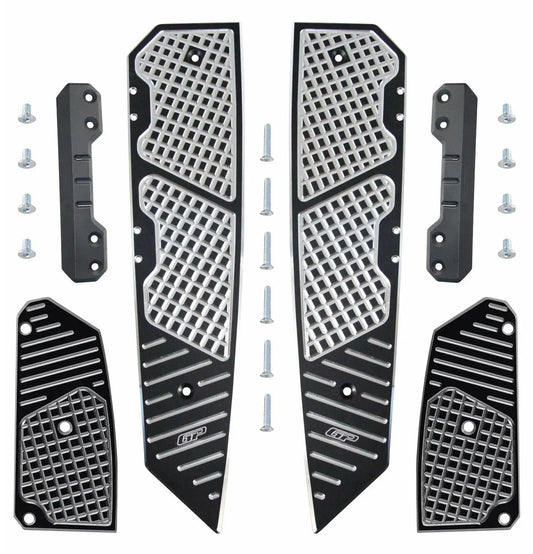 Honda Forza footrests aluminum mats floorboard pair 18-25 125/250/300/350