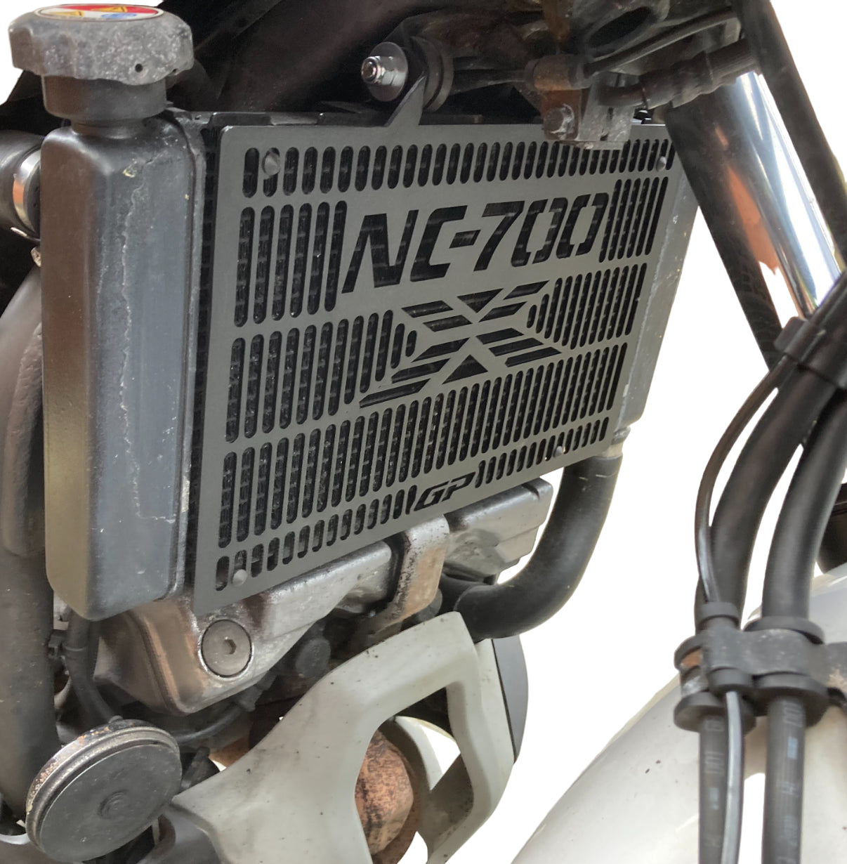 Honda NC700X radiator guard 2012-15
