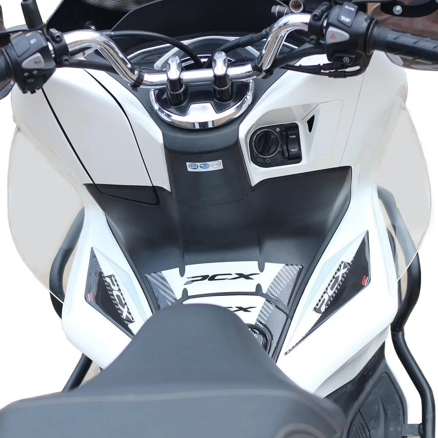 Honda PCX125 Side Wind Deflector Clear Leg Protector Guard 18-20