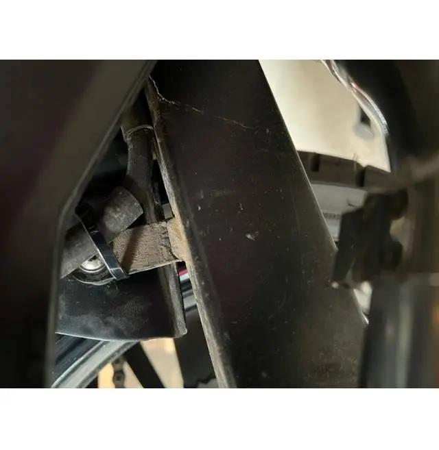 Yamaha XJ6 rear fender hugger chain mudguard 2009-2016