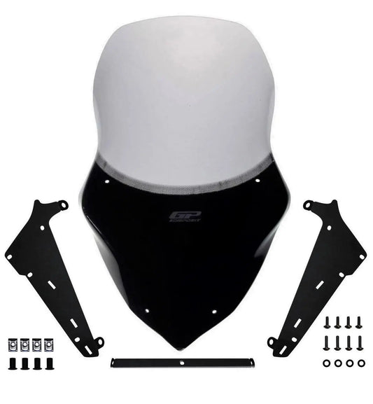 SYM JET14  windscreen 50/125/200 smoke 65 cm 2017-2024