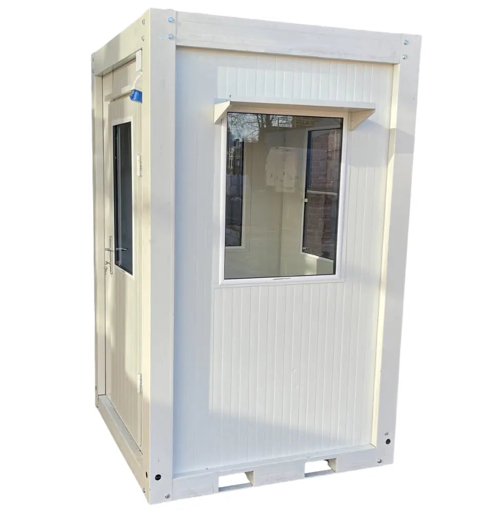 Kiosk Ticket Booth Security Portable Cabin Modular Gate House Carpark Hut