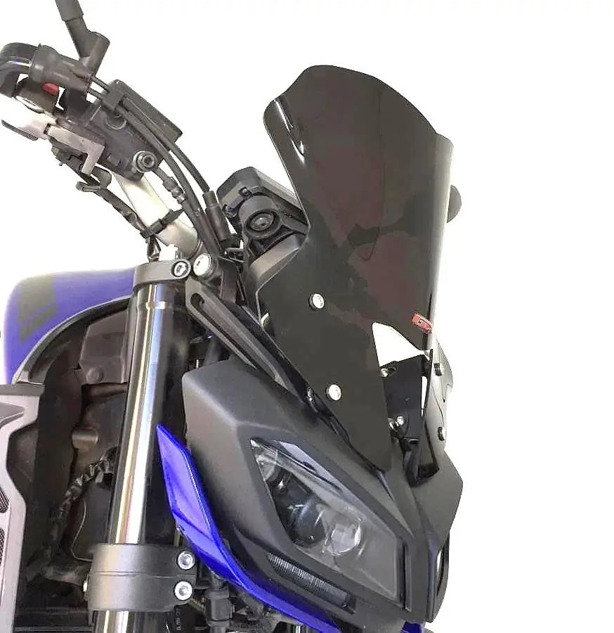 Yamaha MT09 winYamaha MT-09 windscreen smoke 2017-2020 dscreen 32 cm fits 2017-19