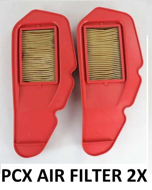 Honda PCX 125 Replacement Air Filter X2 compatible between 12-17