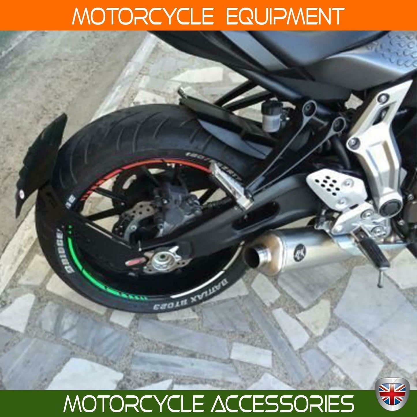 Yamaha MT07 splash mud guard wheel cover fiber