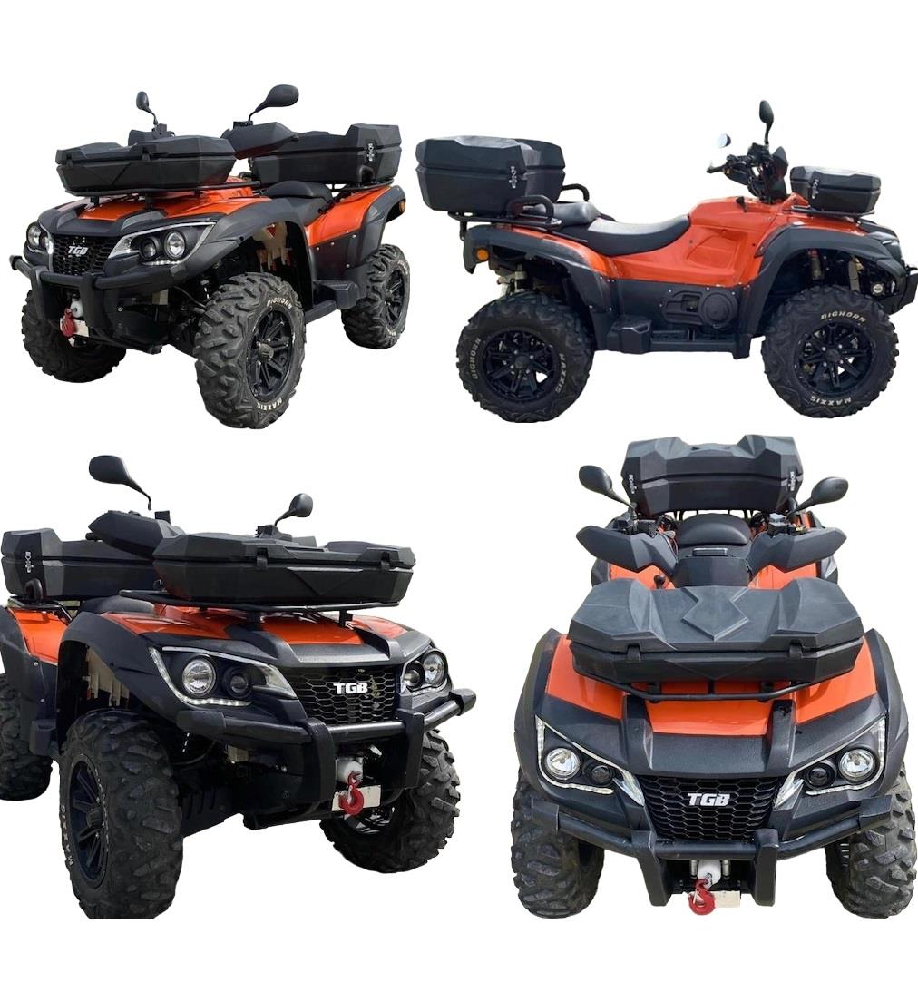 QUAD ATV CARGO BOXES' REAR AND FRONT TRUNKS PAIR X2 BOX