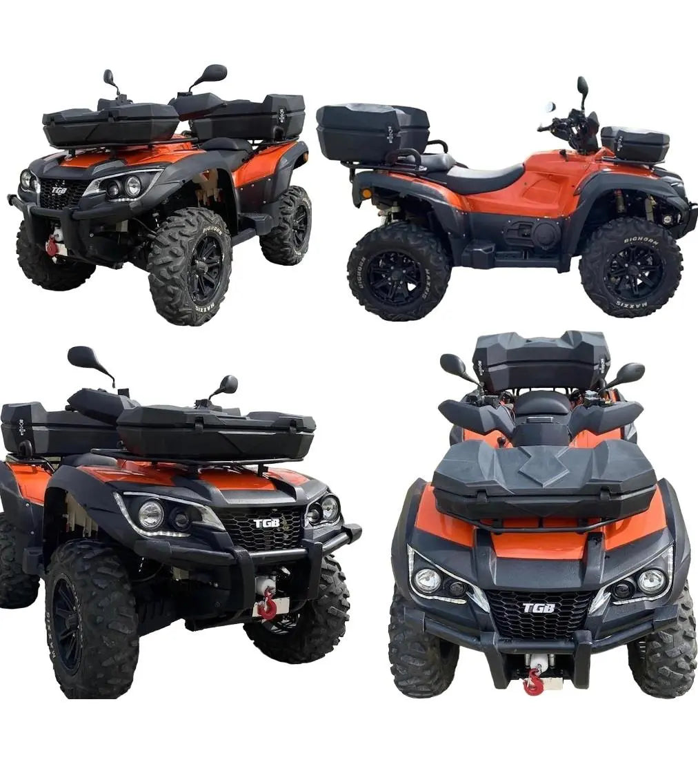 Quad Front Box QUAD ATV CARGO BOXES' REAR AND FRONT TRUNKS PAIR X2 BOX