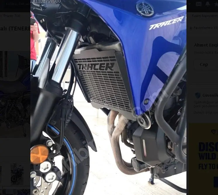 Yamaha Tracer 700 radiator guard 2016-2019