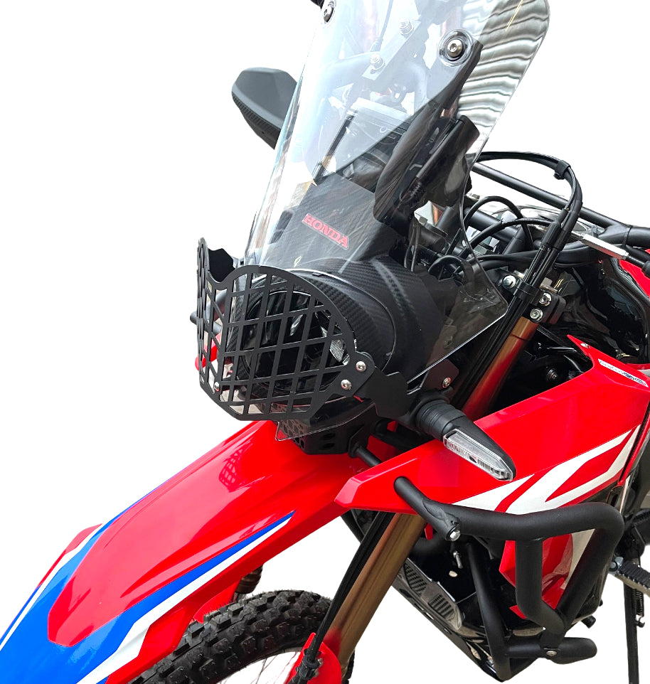 Honda CRF250 Rally headlight guard protector