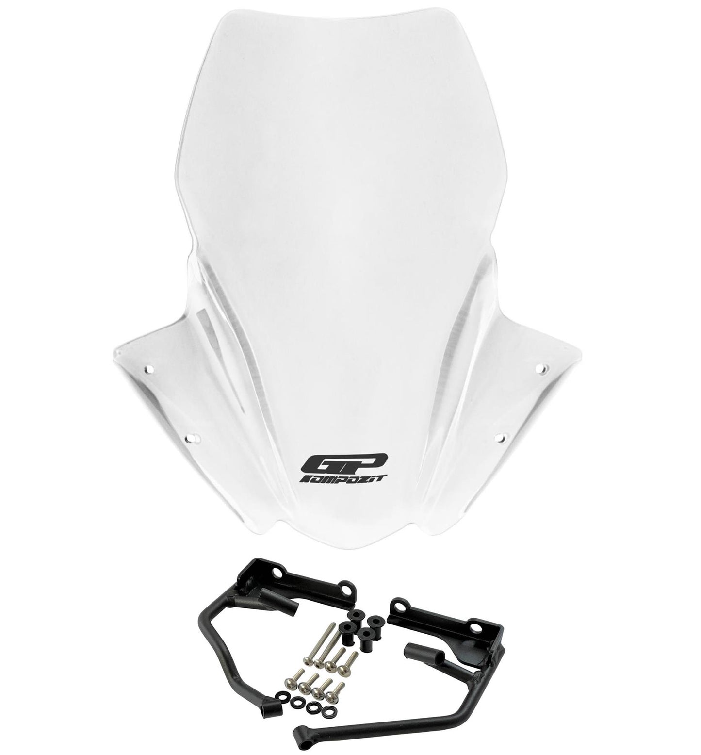 Triumph Street Triple R/RS/S660 17-19/Speed Triple 18-20 windscreen 44 cm Clear