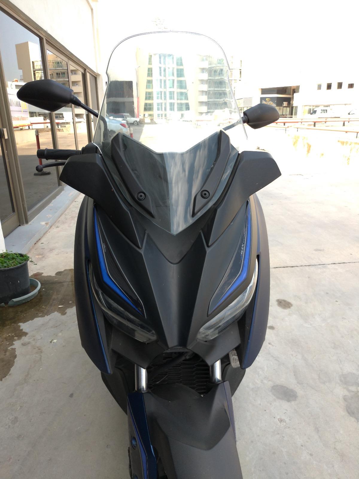 YAMAHA X-MAX FAIRING PROTECTIONS BLACK 3-D SET 2018-2022