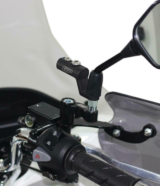 Universal Motorcycle Mirror Mount Clamp Bracket Holder 10mm For Phone GPS SATNAV